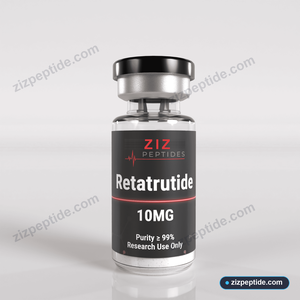 Retatrutid 10mg (Retatrutide) Retatrutid 10mg (Retatrutide) – Labor-Referenzsubstanz (≥99% HPLC)
